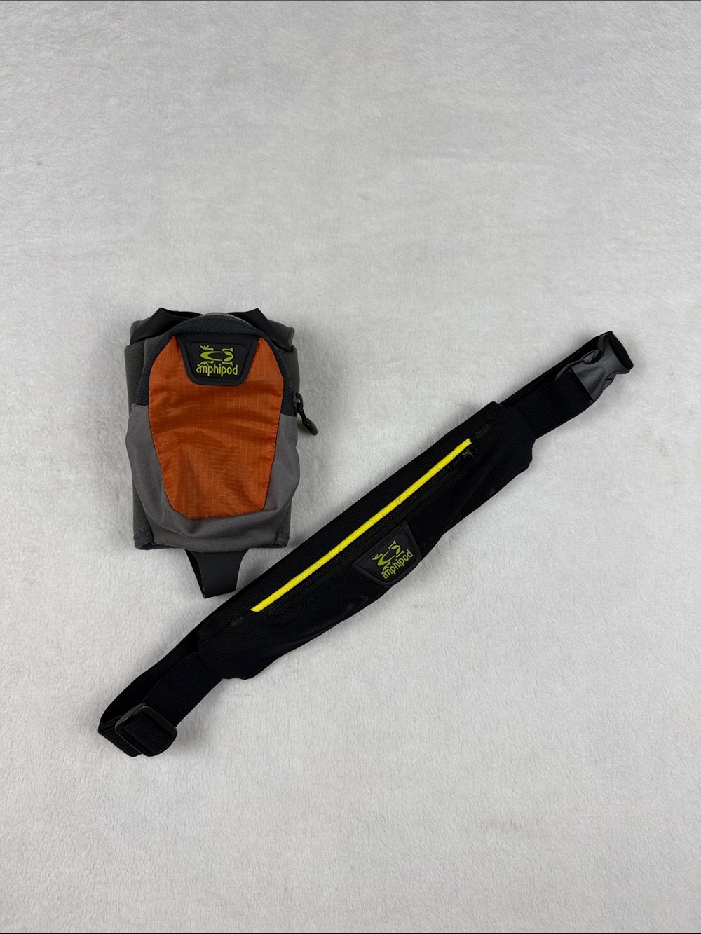 Amphipod Running Hydration Belt & Handheld Water Bottle Holder Set